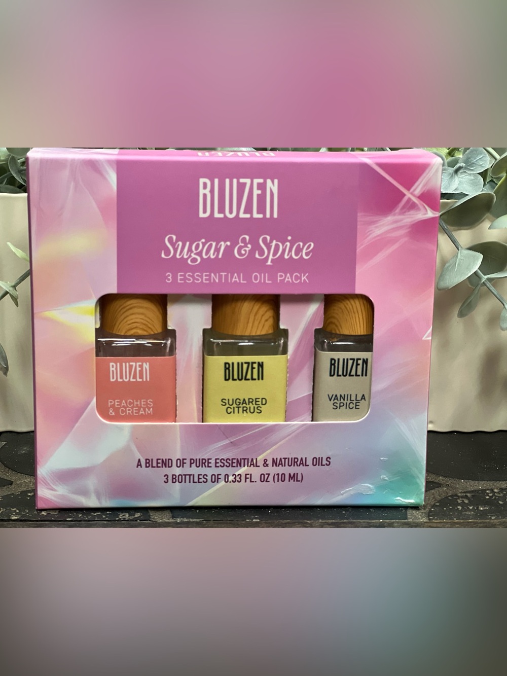 BLUZEN Sugar & Spice 3-Piece Essential Oil Pack